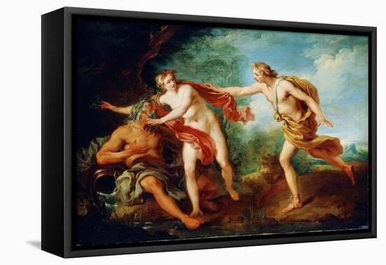 Apollo and Daphne, 18th Century-Francois Lemoyne-Framed Stretched Canvas