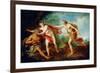 Apollo and Daphne, 18th Century-Francois Lemoyne-Framed Giclee Print