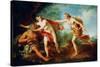 Apollo and Daphne, 18th Century-Francois Lemoyne-Stretched Canvas