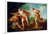 Apollo and Daphne, 18th Century-Francois Lemoyne-Framed Giclee Print