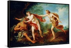 Apollo and Daphne, 18th Century-Francois Lemoyne-Framed Stretched Canvas
