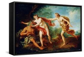 Apollo and Daphne, 18th Century-Francois Lemoyne-Framed Stretched Canvas