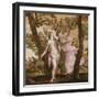 Apollo and Daphne, C.1560-65-Veronese-Framed Giclee Print