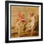 Apollo and Daphne, C.1636-Peter Paul Rubens-Framed Giclee Print