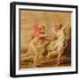 Apollo and Daphne, C.1636-Peter Paul Rubens-Framed Giclee Print