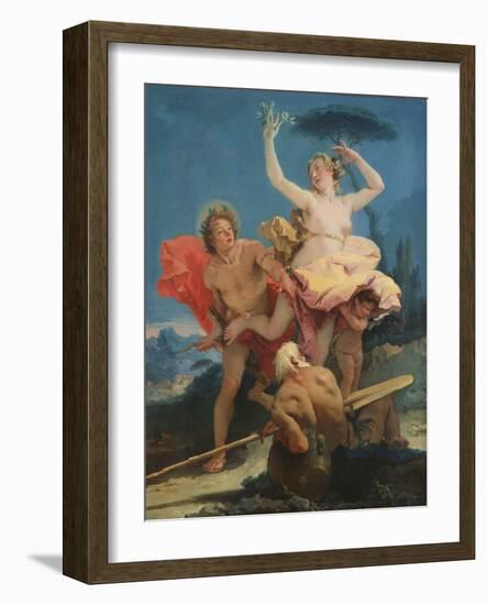 Apollo and Daphne, c.1743-44-Giovanni Battista Tiepolo-Framed Giclee Print