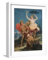 Apollo and Daphne, c.1743-44-Giovanni Battista Tiepolo-Framed Giclee Print