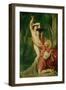 Apollo and Daphne, circa 1845-Theodore Chasseriau-Framed Giclee Print