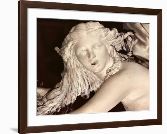 Apollo and Daphne, Detail of Daphne's Head, 1622-25-Giovanni Lorenzo Bernini-Framed Giclee Print