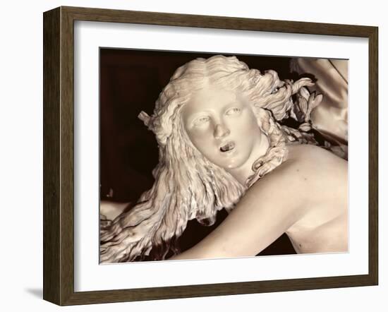 Apollo and Daphne, Detail of Daphne's Head, 1622-25-Giovanni Lorenzo Bernini-Framed Giclee Print