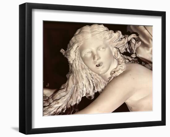 Apollo and Daphne, Detail of Daphne's Head, 1622-25-Giovanni Lorenzo Bernini-Framed Giclee Print