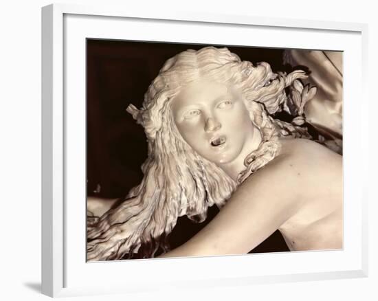 Apollo and Daphne, Detail of Daphne's Head, 1622-25-Giovanni Lorenzo Bernini-Framed Giclee Print