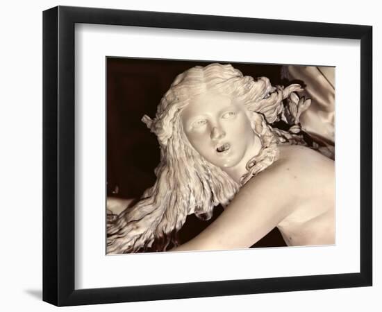 Apollo and Daphne, Detail of Daphne's Head, 1622-25-Giovanni Lorenzo Bernini-Framed Giclee Print