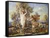 Apollo and Daphne, (Oil on Canvas)-Wilfred Gabriel de Glehn-Framed Stretched Canvas