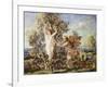 Apollo and Daphne, (Oil on Canvas)-Wilfred Gabriel de Glehn-Framed Giclee Print