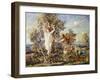 Apollo and Daphne, (Oil on Canvas)-Wilfred Gabriel de Glehn-Framed Giclee Print