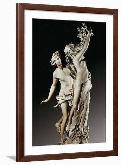 Apollo and Daphne-Giovanni Lorenzo Bernini-Framed Art Print