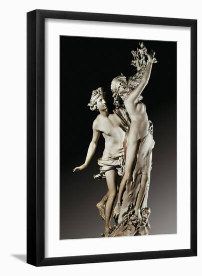 Apollo and Daphne-Giovanni Lorenzo Bernini-Framed Art Print