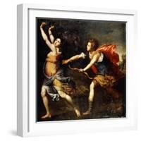 Apollo and Daphne-Lorenzo Lippi-Framed Giclee Print