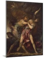 Apollo and Daphne-Sebastiano Mazzoni-Mounted Giclee Print