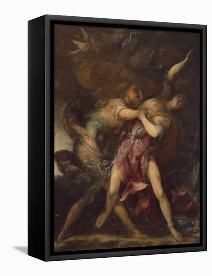 Apollo and Daphne-Sebastiano Mazzoni-Framed Stretched Canvas