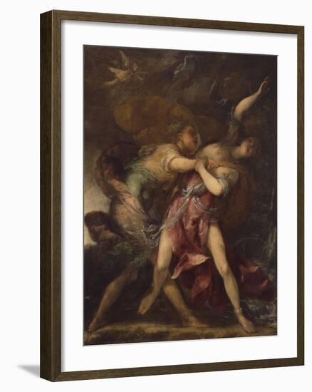 Apollo and Daphne-Sebastiano Mazzoni-Framed Giclee Print