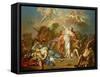 Apollo and Diana Attacking the Children of Niobe-Jacques-Louis David-Framed Stretched Canvas