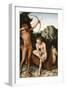 Apollo and Diana, Ca 1530-Lucas Cranach the Elder-Framed Giclee Print