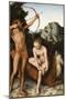 Apollo and Diana, Ca 1530-Lucas Cranach the Elder-Mounted Giclee Print