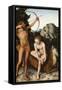 Apollo and Diana, Ca 1530-Lucas Cranach the Elder-Framed Stretched Canvas