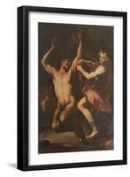 Apollo and Marsia, C.1678-Luca Giordano-Framed Giclee Print