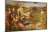 Apollo and Marsyas, 1879 (Oil on Canvas)-John Melhuish Strudwick-Mounted Giclee Print