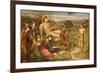 Apollo and Marsyas, 1879 (Oil on Canvas)-John Melhuish Strudwick-Framed Giclee Print