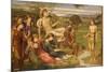 Apollo and Marsyas, 1879 (Oil on Canvas)-John Melhuish Strudwick-Mounted Giclee Print