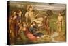 Apollo and Marsyas, 1879 (Oil on Canvas)-John Melhuish Strudwick-Stretched Canvas