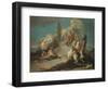 Apollo and Marsyas-Giambattista Tiepolo-Framed Art Print