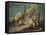 Apollo and Marsyas-Giambattista Tiepolo-Framed Stretched Canvas