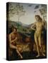 Apollo and Marsyas-Pietro Perugino-Stretched Canvas