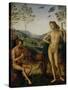 Apollo and Marsyas-Pietro Perugino-Stretched Canvas