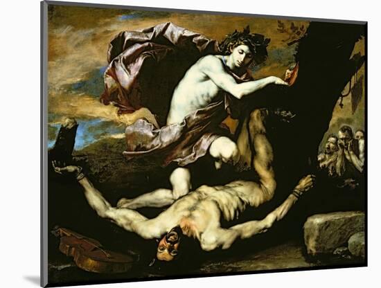 Apollo and Marsyas-Jusepe de Ribera-Mounted Giclee Print