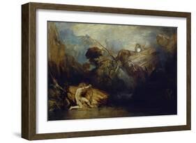 Apollo and Python-J. M. W. Turner-Framed Giclee Print