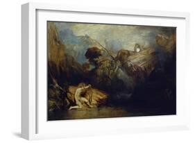 Apollo and Python-J. M. W. Turner-Framed Giclee Print