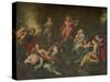 Apollo and the Muses, 1772-Angelika Kauffmann-Stretched Canvas