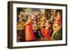 Apollo and the Muses (Oil on Wood)-Maarten de Vos-Framed Giclee Print