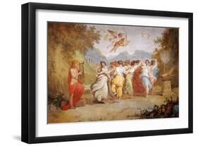 Apollo and the Muses-Giani Felice-Framed Art Print