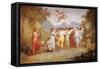 Apollo and the Muses-Giani Felice-Framed Stretched Canvas