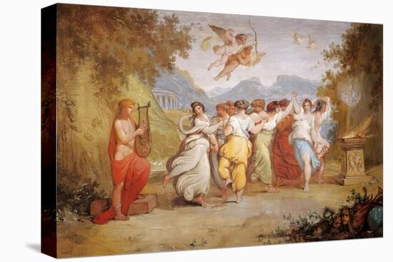 Apollo and the Muses-Giani Felice-Stretched Canvas