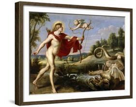 Apollo and the Python, 1636-1638-Cornelis de Vos-Framed Giclee Print