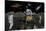 Apollo Astronauts Coming into Contact with an Alien Ufo While on the Moon-null-Stretched Canvas