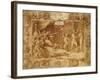 Apollo Being Led Astray, C.1572 (Pen and Ink with Wash on Tracing Paper over Pencil)-Federico Zuccaro-Framed Giclee Print